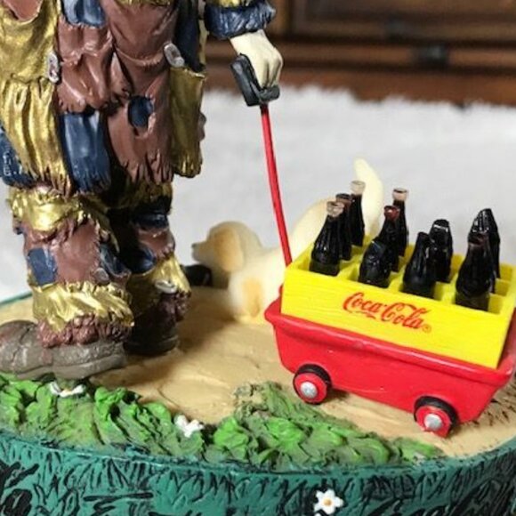 Vintage Coca-Cola Limited Edition Emmett Kelly 'To Market' Musical Figurine - Picture 14 of 16